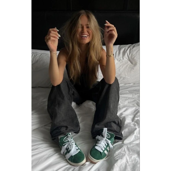 Adidas Campus 00’s “ Green & White “ - Resim 2