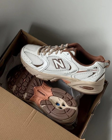 New Balance 530 Brown Beige ürün görseli 1