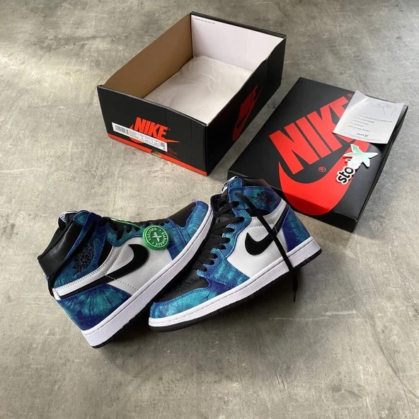 Air Jordan 1 Retro High Tie Dye ürün görseli 1