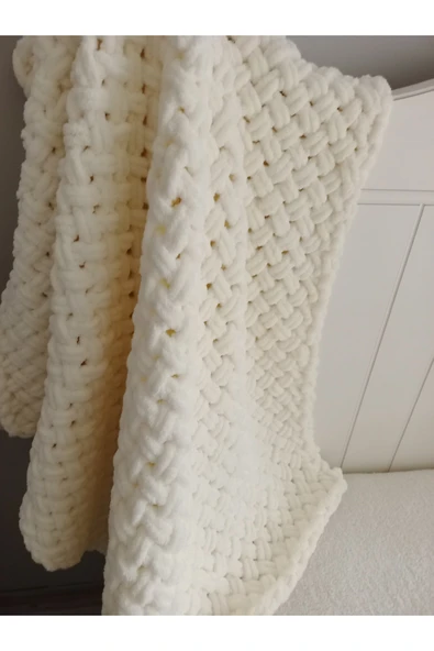 SARE SÜS EVİ Alize Puffy Battaniye (100X100) - Resim 7