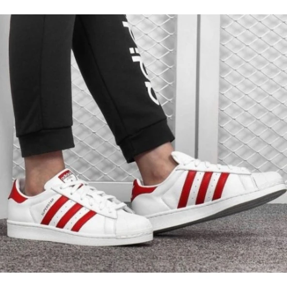 Adidas Süperstar “ White Red “ ürün görseli 1