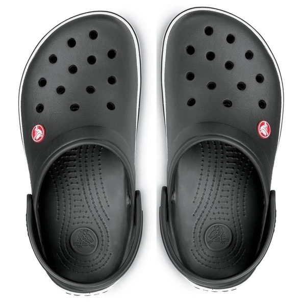 Crocs Crocband Black White - Resim 3
