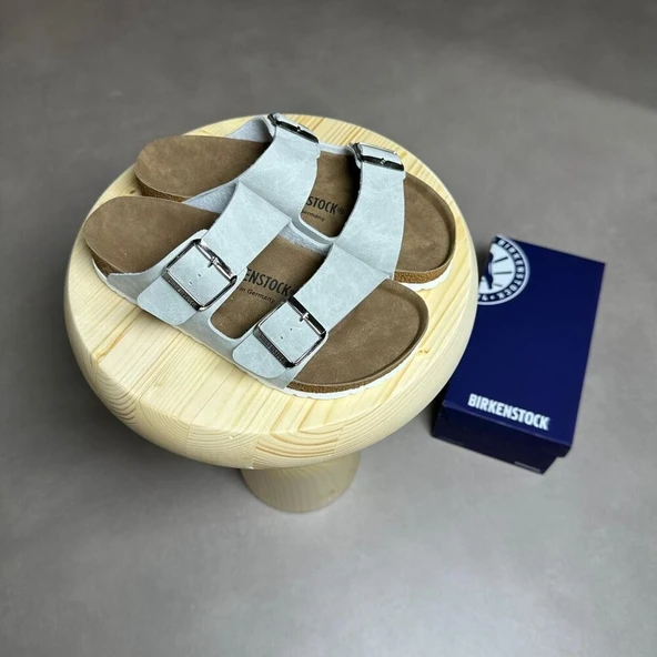 Birkenstock Arizona White Stone ürün görseli 1