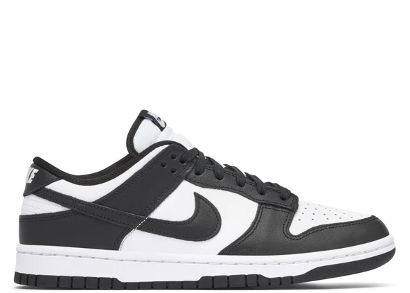 Nike Dunk Low Retro White Black YENİ ürün görseli 1