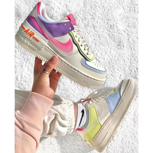 Nike Air Force Shadow Pale - Resim 2