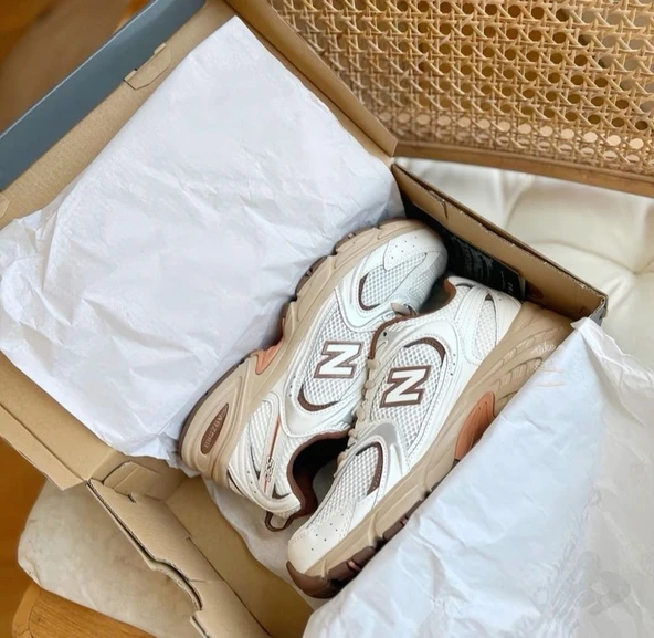 New Balance 530 Brown Beige - Resim 2