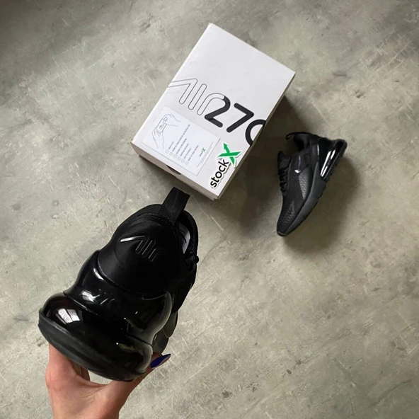 Nike Airmax 270 Siyah - Resim 4