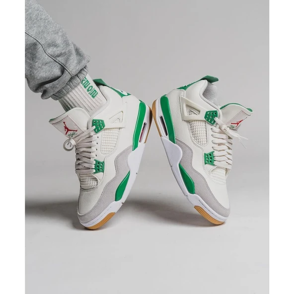 Air Jordan Retro 4 Pine Green - Resim 2