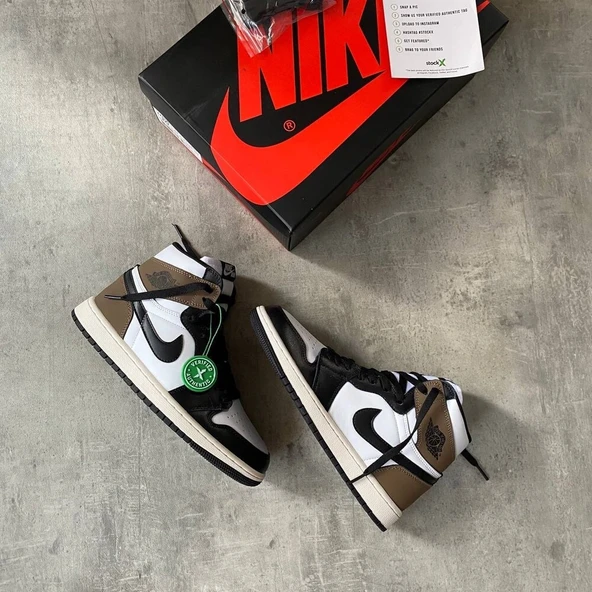Nike Air Jordan 1 “ Mocha “ - Resim 3
