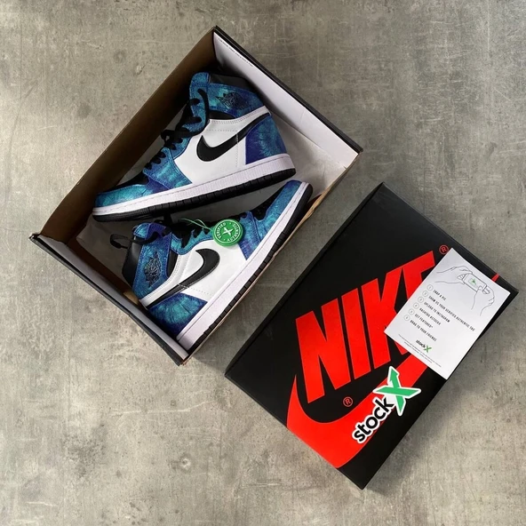 Air Jordan 1 Retro High Tie Dye - Resim 3