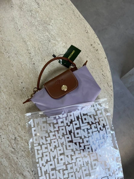 Long Champ Mor Kol Çantası ürün görseli 1
