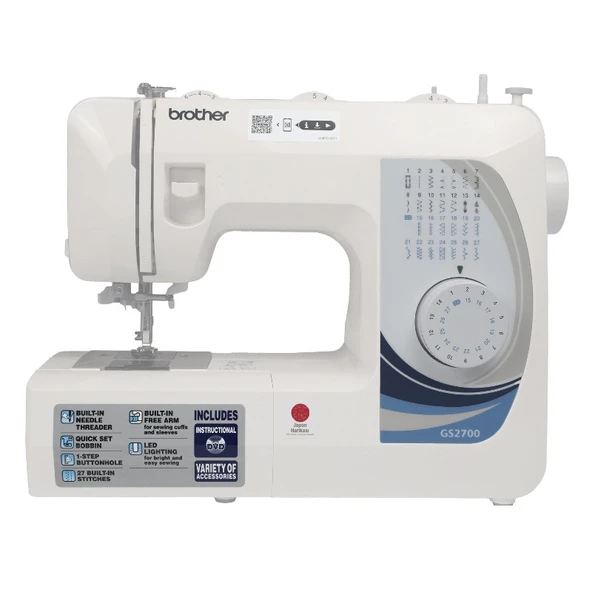 Brother GS2700 Dikiş Makinesi | Ev Tipi Dikiş Makinesi | Aile Tipi Dikiş Makinesi | Tam Devirdir ürün görseli 1