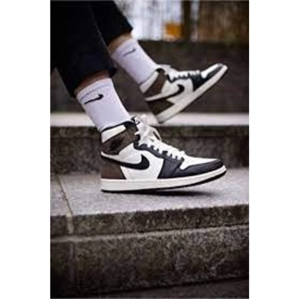 Nike Air Jordan 1 “ Mocha “ - Resim 4