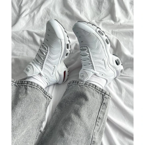 Nike Air Max TN Beyaz White - Resim 3