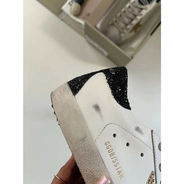 Golden Goose  Silver Gold Black - Resim 3