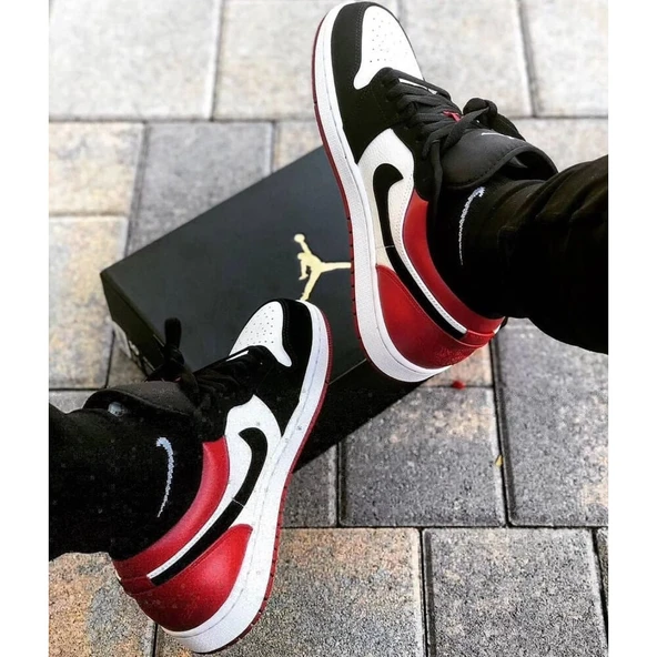 Nike Jordan Low Red - Resim 5