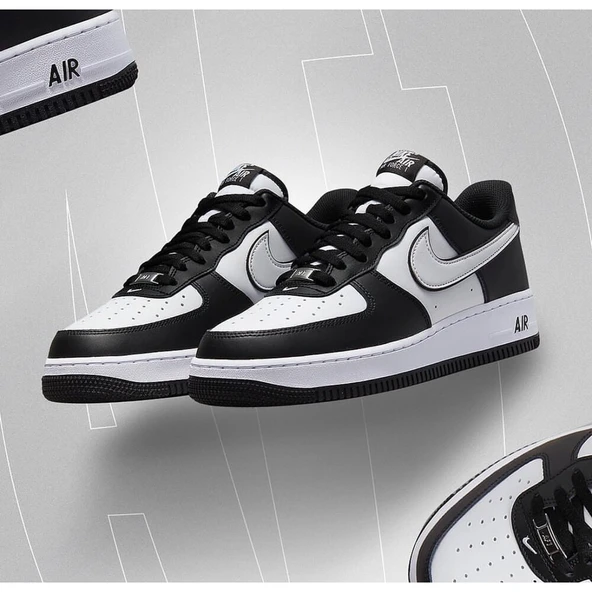 Nike Air Force Panda Siyah Beyaz ürün görseli 1