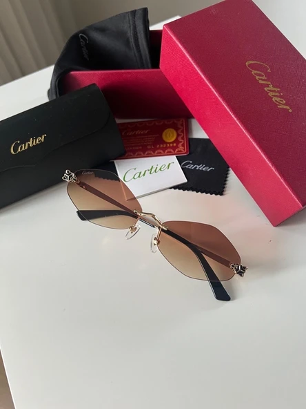 Cartier Güneş Gözlüğü - Resim 2