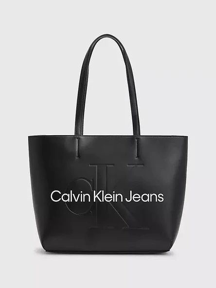 CALVİN KLEİN SHOPPER SİYAH ÇANTA ürün görseli 1