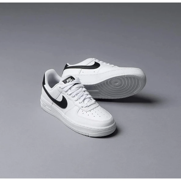Nike Air Force Beyaz Siyah - Resim 2
