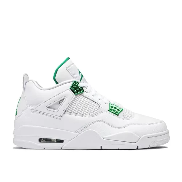 Air Jordan Retro 4 Metalic Green ürün görseli 1