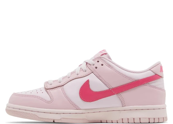 Nike Dunk Low Triple Pink YENİ - Resim 2