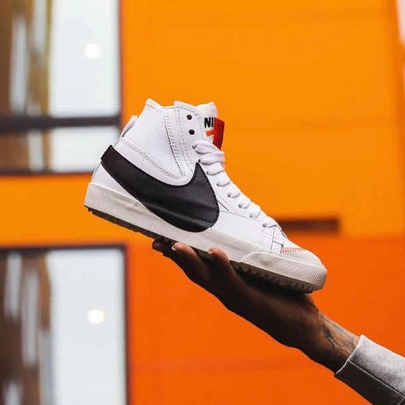 Nike Blazer Mid 77 Jumbo White - Resim 3