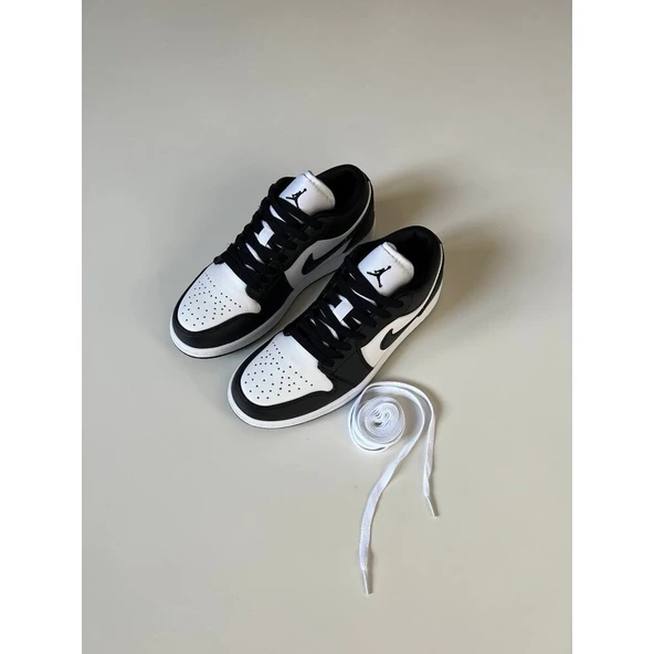 Nike Jordan Low Mis Panda Siyah Beyaz - Resim 3