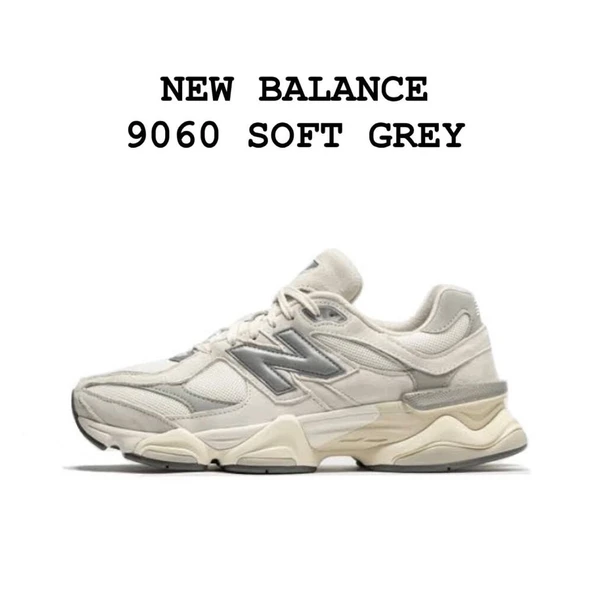 New Balance 9060 Soft Grey ürün görseli 1
