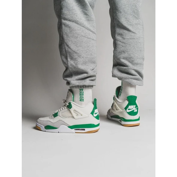 Air Jordan Retro 4 Pine Green - Resim 3