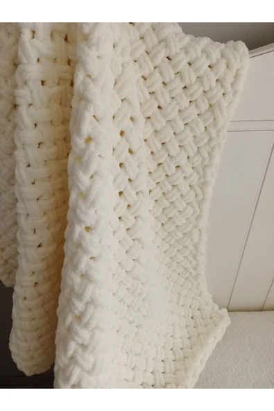 SARE SÜS EVİ Alize Puffy Battaniye (100X100) - Resim 6