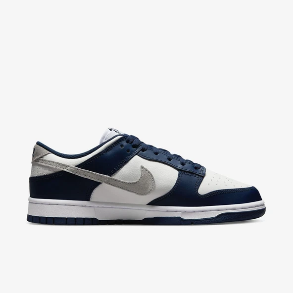 Nike Dunk Low Summit White Midnight Navy ürün görseli 1