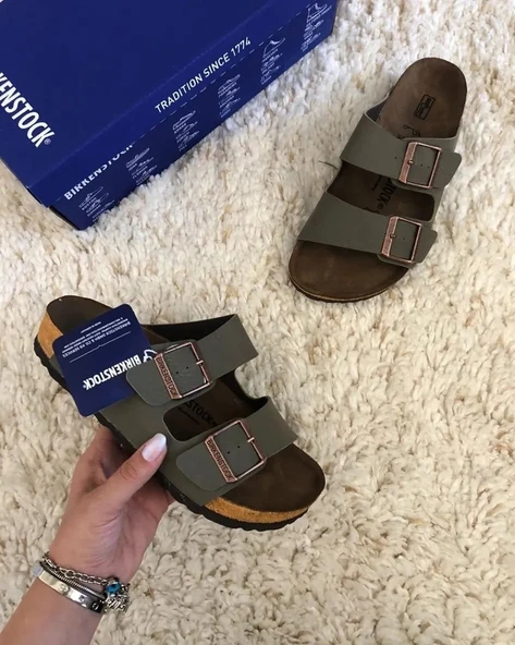 Birkenstock Arizona Yeşil ürün görseli 1