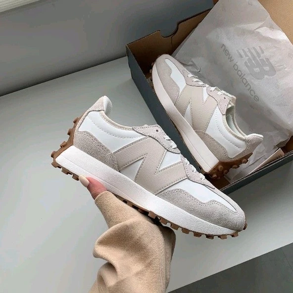 New Balance 327 Cream - Resim 3