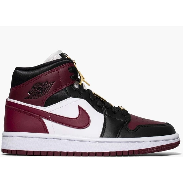 Nike Air Jordan 1 Mid Se Black Dark Beetroot (w ürün görseli 1
