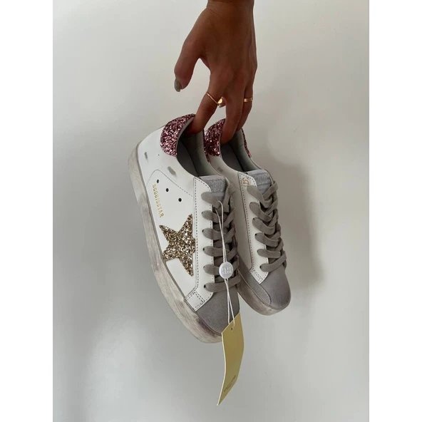 Golden Goose Sim Silver Gold ürün görseli 1