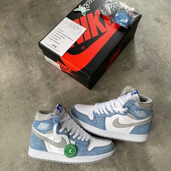 Nike Air Jordan 1 Retro High OG Hyper Royal - Resim 3