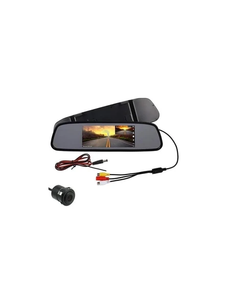 Twogo AH-404 Dual Lens Flaşlı DVR Super HD 1296P Araç içi Kamera ürün görseli 1