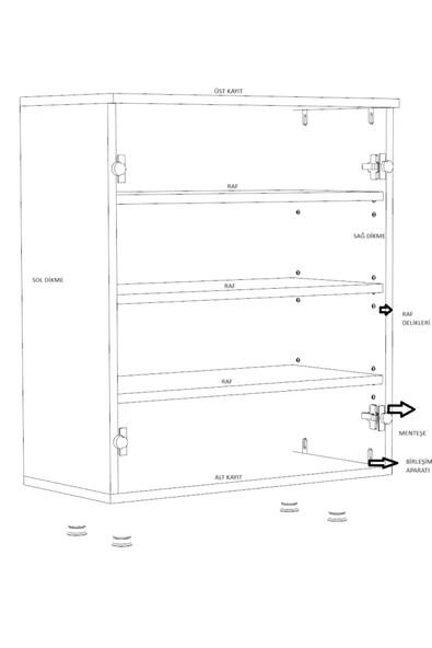 STİLLMOBİLYA  Çok Amaçlı Dolap - Resim 3
