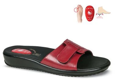 Ceyo 9200-12ı Kırmızı Ortopedik Kadın Terlik ürün görseli 1