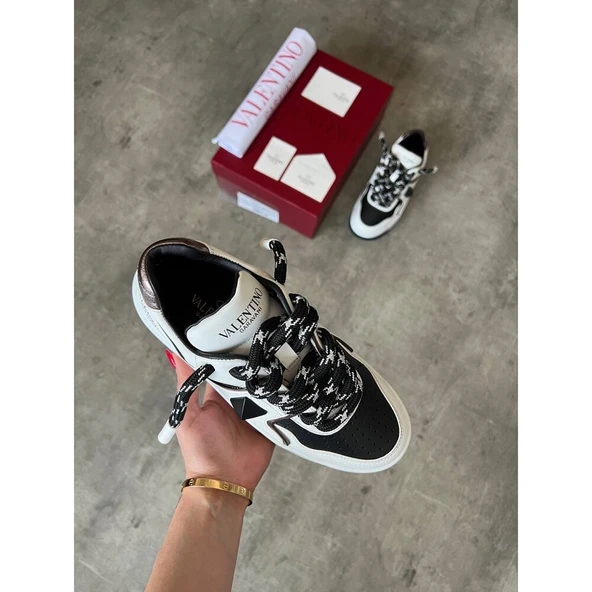 Valentino Yüksek Taban Black VLTN - Resim 2