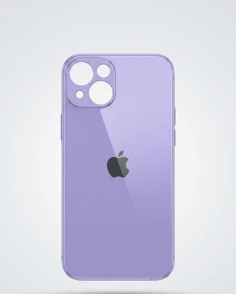 IPHONE 13-14 UYUMLU CAM KILIF LİLA ürün görseli 1