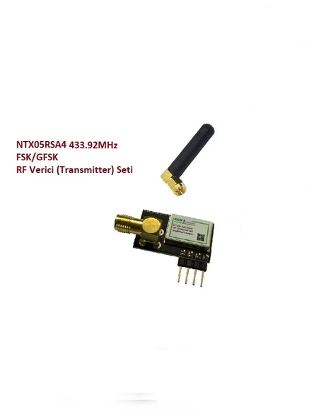 433.92MHz FSK/GFSK RF Verici Seti (NTX05RSA4-SET) ürün görseli 1