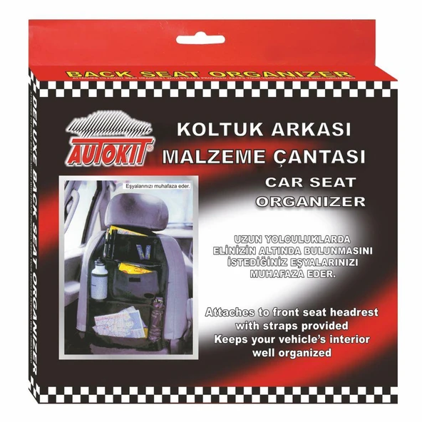 Autokit Koltuk Arkası Malzeme Çantası ürün görseli 1