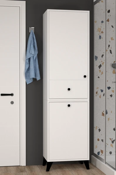 Umay Sepetli Modern Banyo Dolabı ürün görseli 1