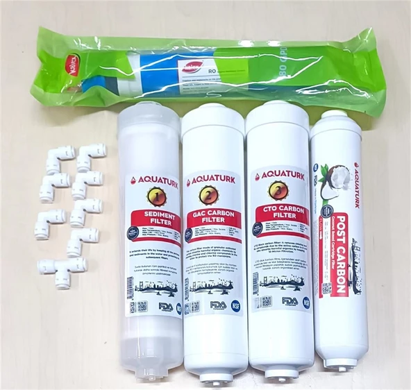 Su Arıtma Cihazları İçin 5li Filtre Seti ürün görseli 1