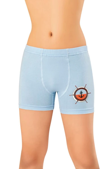 Arseno Erkek Çocuk Baskı Penye Boxer Renk ve Desen Çeşitli 6'lı Paket - Çoklu Renk - ARSNOKOETAN10W27-COK ürün görseli 1