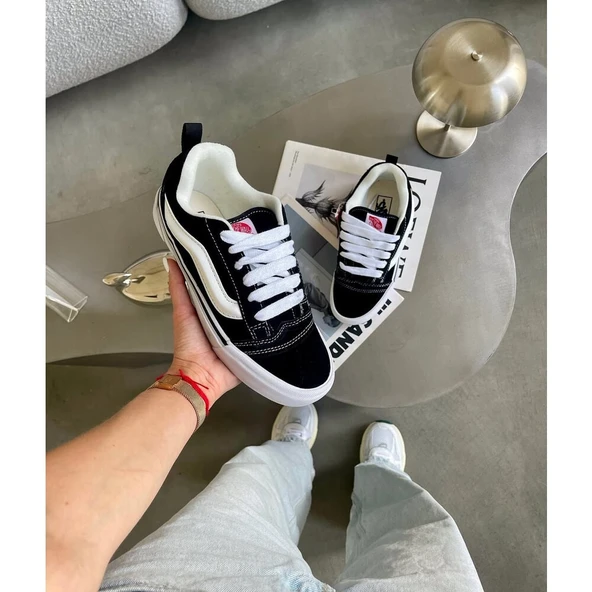 Vans Knu Skool Siyah - Resim 2