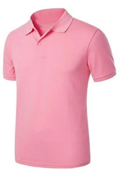 Zeta Group Kısa Kol Polo Yaka Günlük 2 Düğmeli Pembe T-Shirt - Pembe - ILC2.UMQ-KYISG-PEM-YET ürün görseli 1