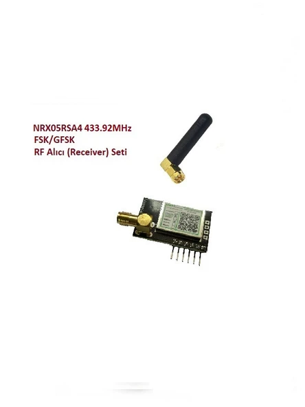 433.92MHz FSK/GFSK RF Alıcı Seti (NRX05RSA4-SET) ürün görseli 1